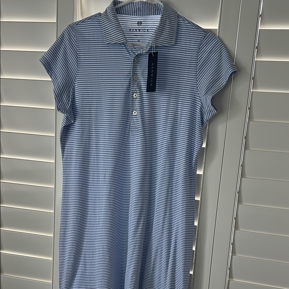 Renwick Sport Striped Polo Dress